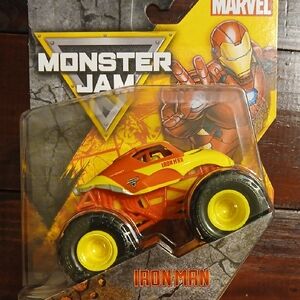 Monster JAM Iron Man Toy Truck - Red and Yellow